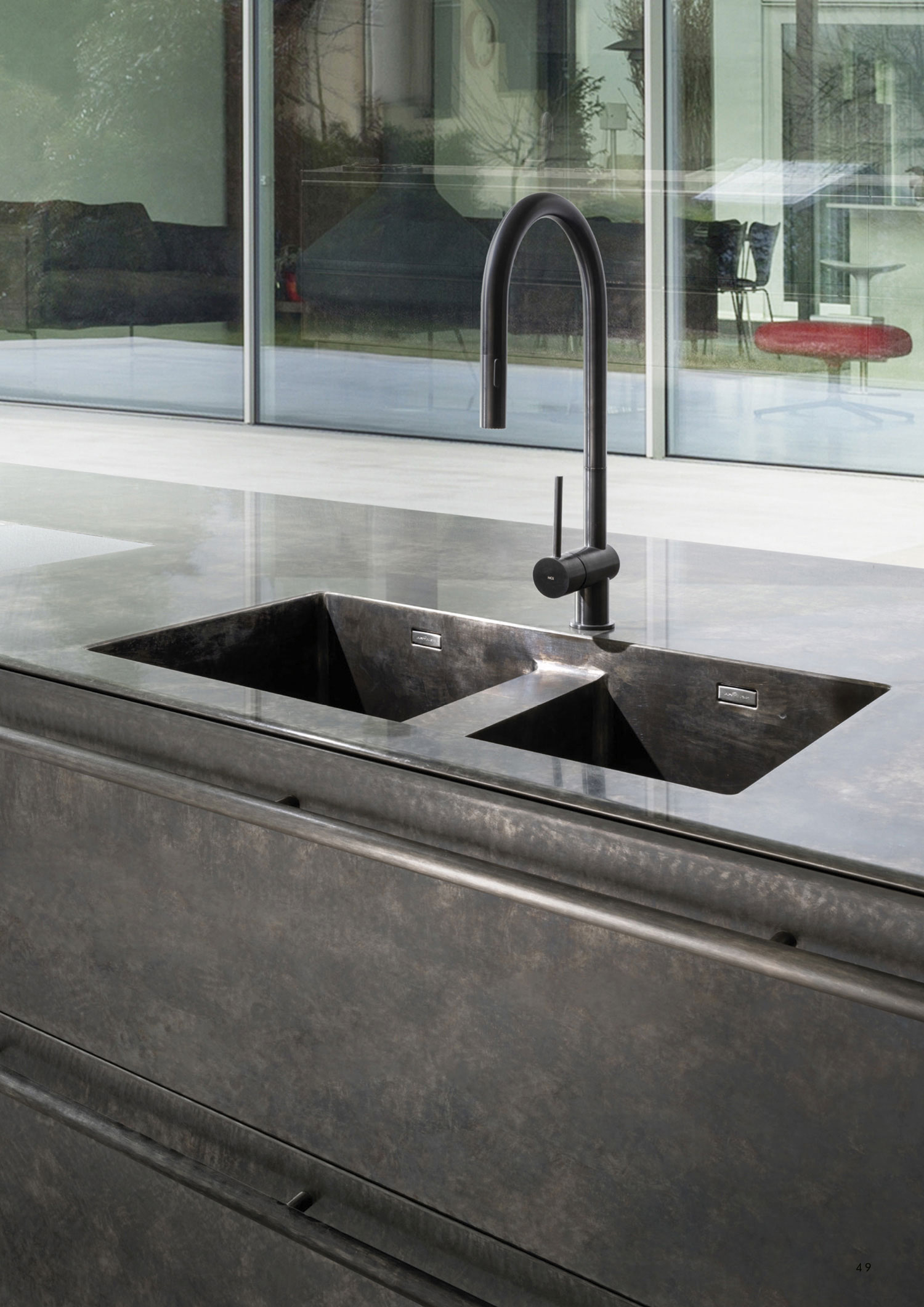 Lingotto cucina outdoor in acciaio Xera Linea outdoor kitchen | Cucine da esterno