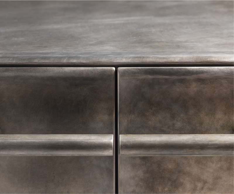 Lingotto cucina outdoor in acciaio Xera Linea outdoor kitchen | Cucine da esterno