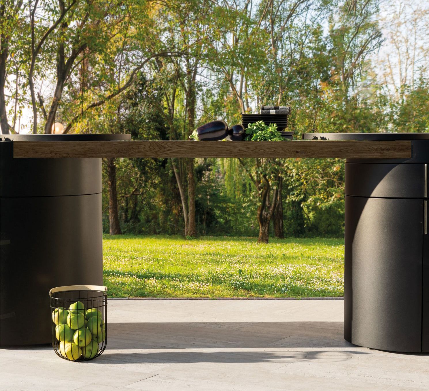 Stem Cucina modulare in acciaio Xera Linea outdoor kitchen | Cucine da esterno