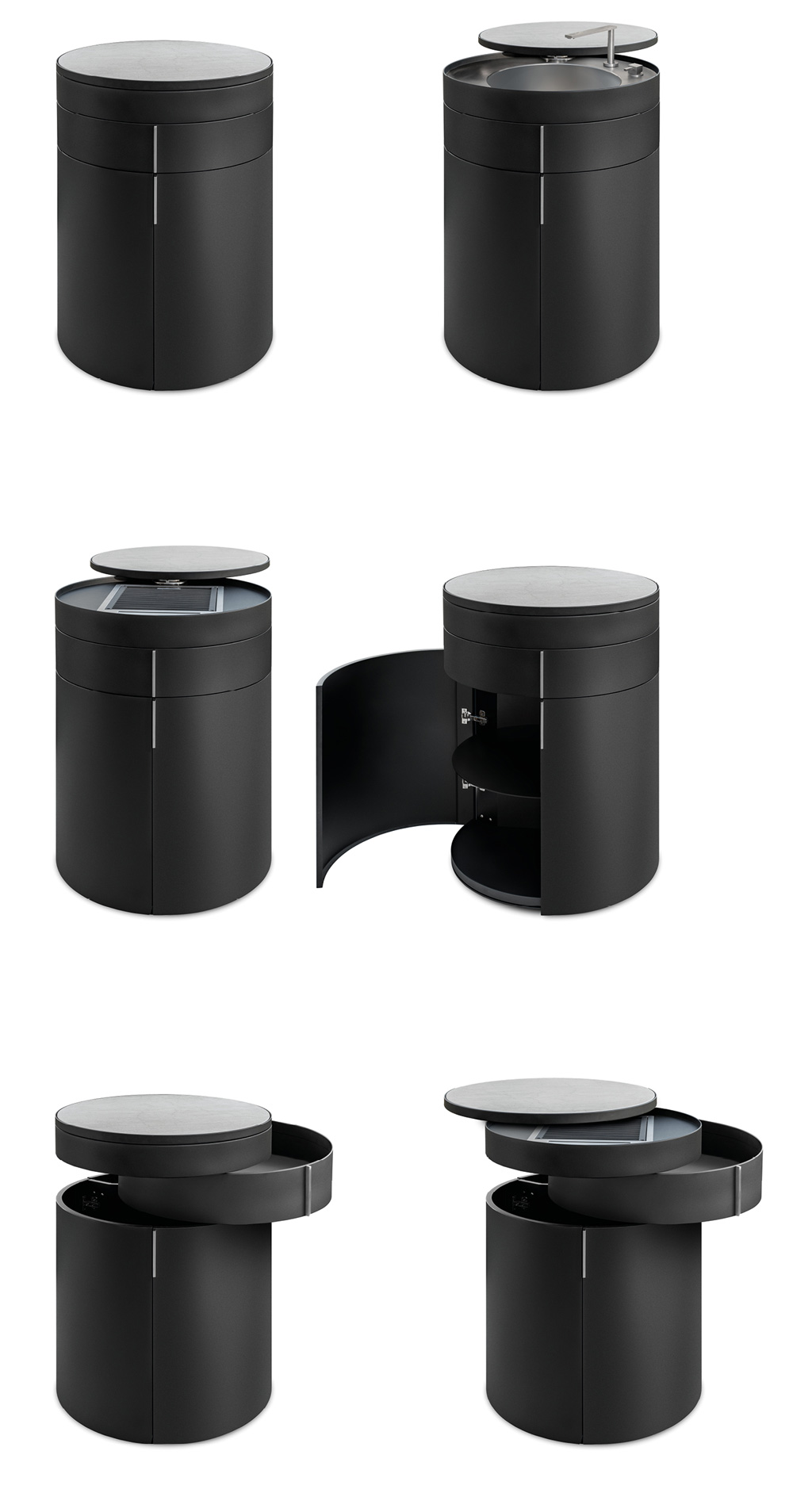 Stem Cucina modulare in acciaio Xera Linea outdoor kitchen | Cucine da esterno