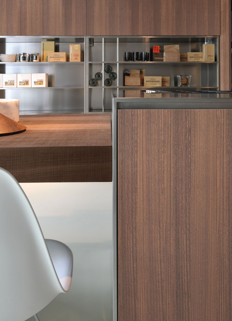 Ghost cucina in rovere e acciaio | Xera linea per la casa indoor kitchen | Cucine per la casa