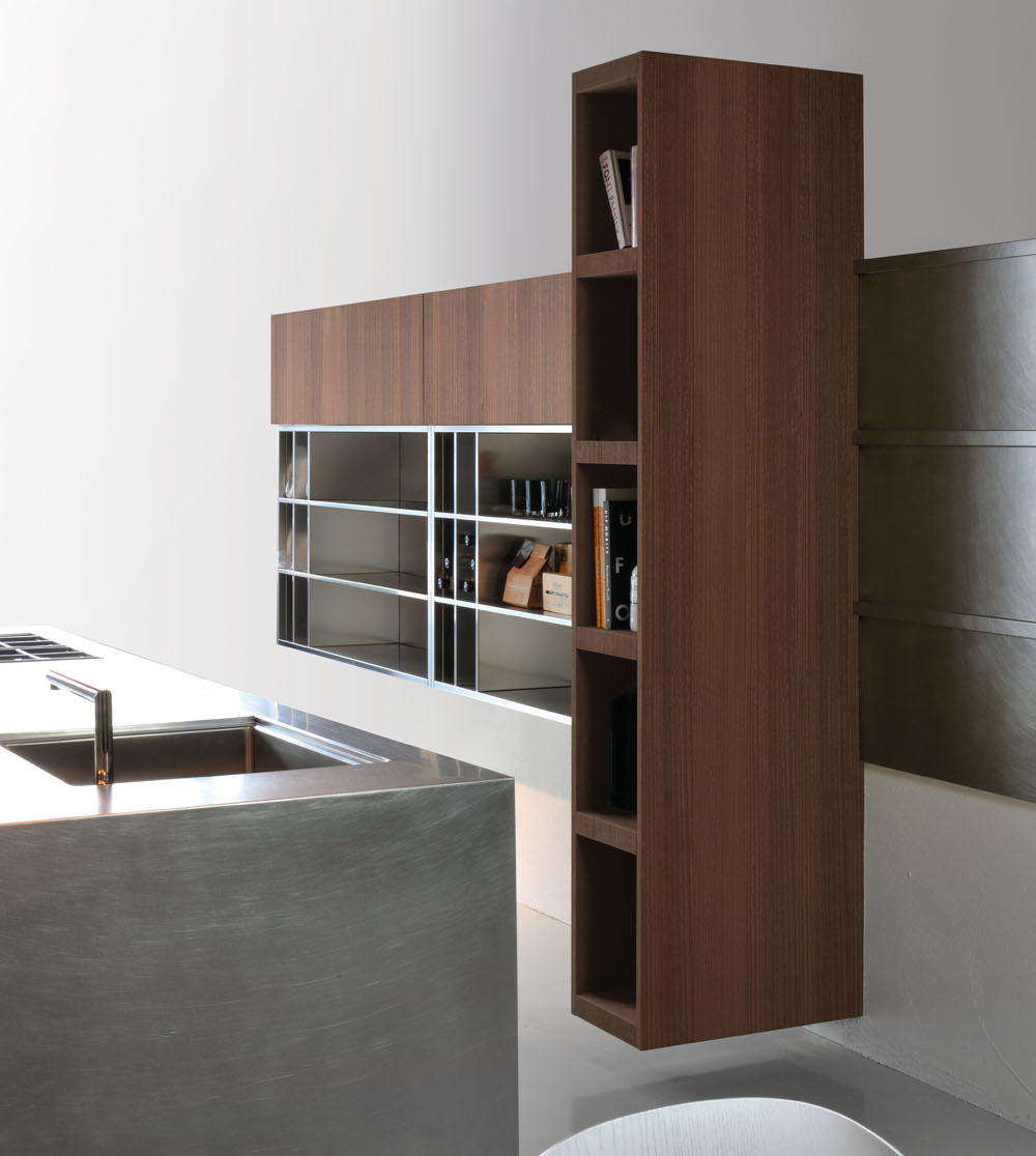 Ghost cucina in rovere e acciaio | Xera linea per la casa indoor kitchen | Cucine per la casa