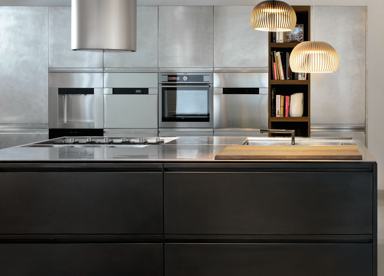 Stainless steel kitchens | Monolit 45° | Xera Kitchen