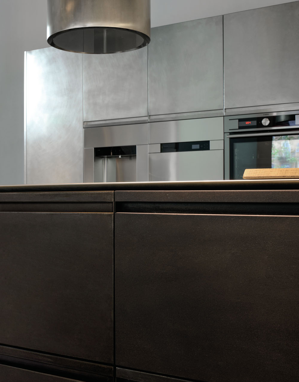 Cucina inox Monolit 45° | Xera cucine moderne