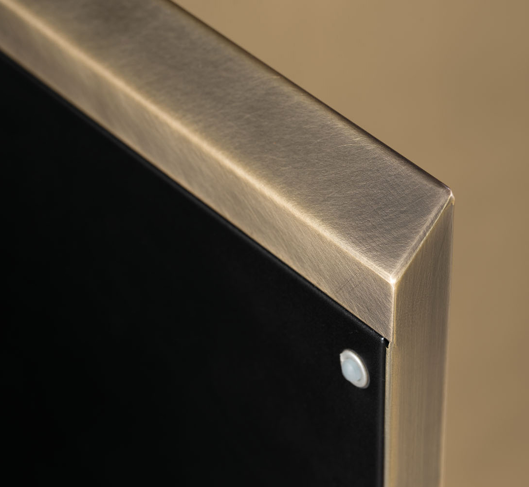 Cucina alta qualità Square acciaio ottone nuvolato cucine italiane | Xera Cucina italiana