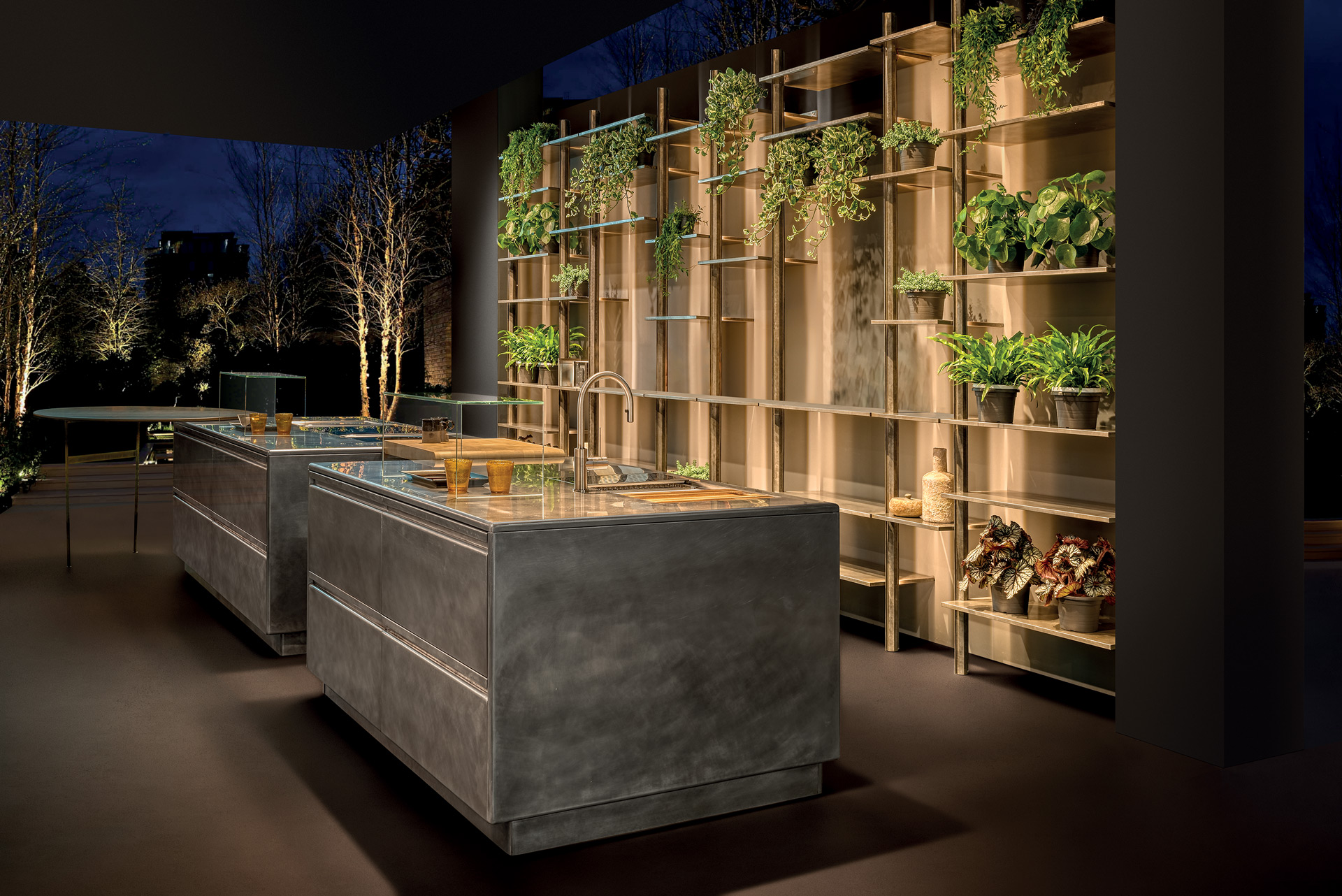 Platinum cucina da esterno in acciaio, cucina mare | Xera Cucine