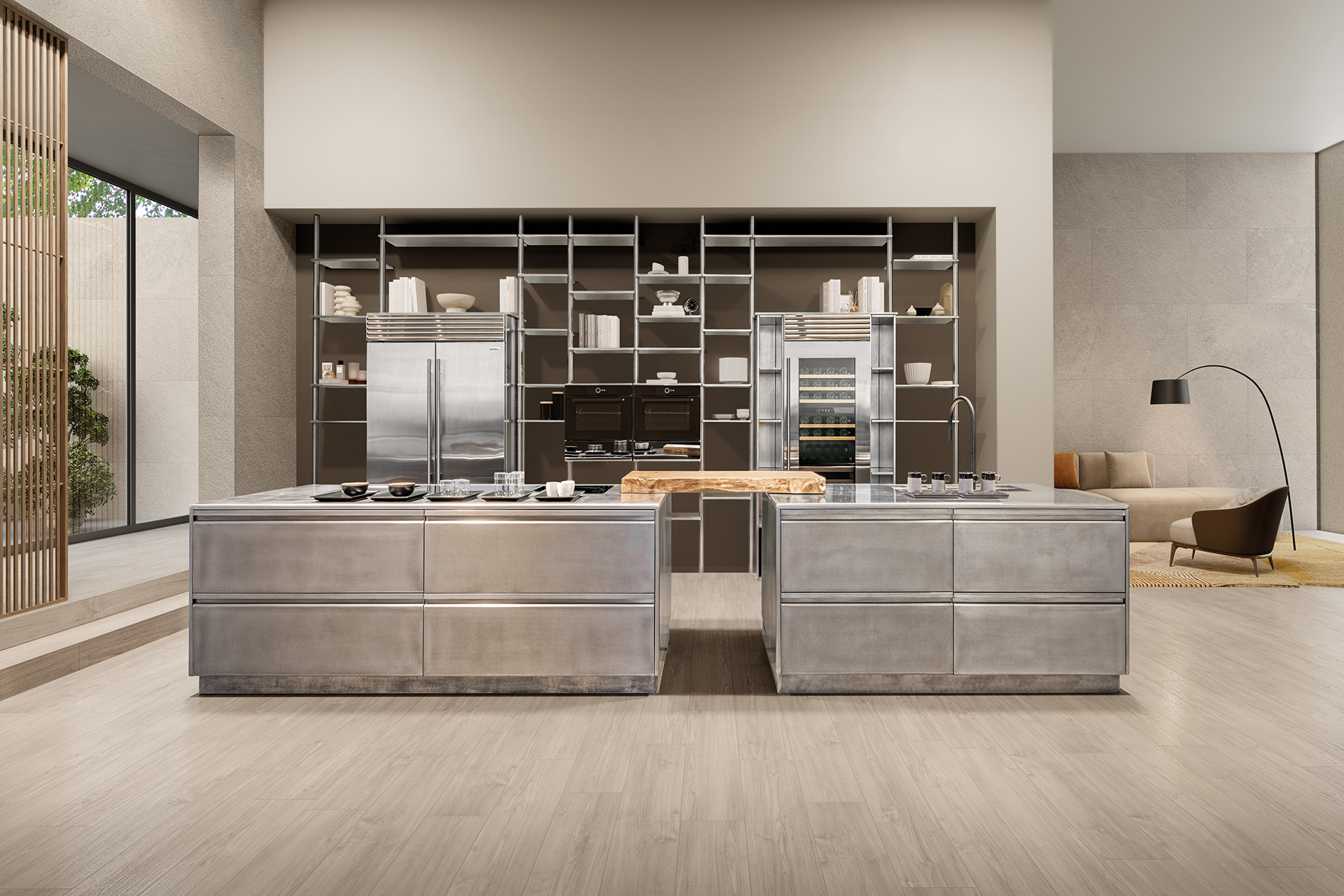 Platinum, la cucina professionale incontra l’abitare contemporaneo